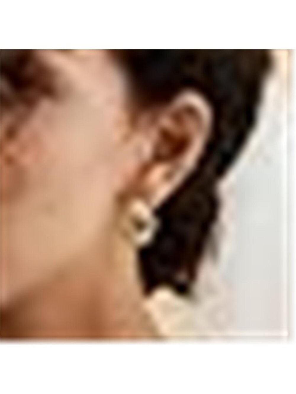 SHERLOVE Chunky Knot Gold Earrings Women Statement Drop Dangle Earrings - Picture 3 of 7